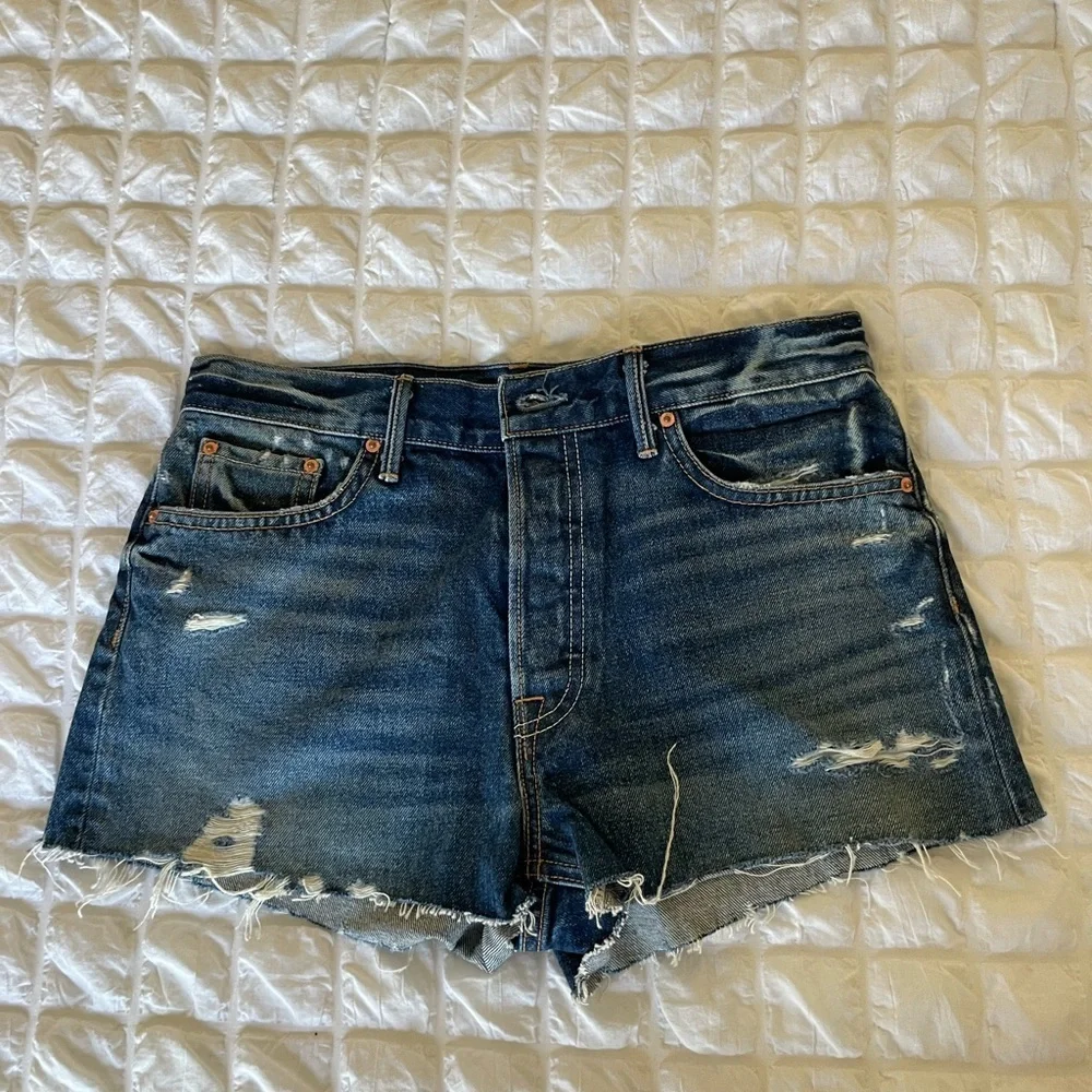 GRLND Kaia denim shorts